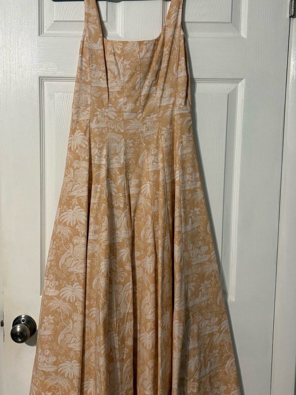 STAUD Wells A-Line Dress
